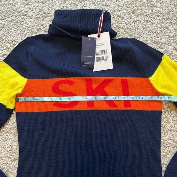 Perfect Moment Ski Merino Wool Sweater Mock Neck Base Layer Small NWT - Picture 4 of 5